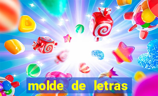 molde de letras feliz natal para imprimir